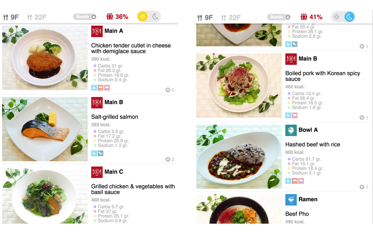 Яakuten Cafeteria Menu chrome谷歌浏览器插件_扩展第2张截图