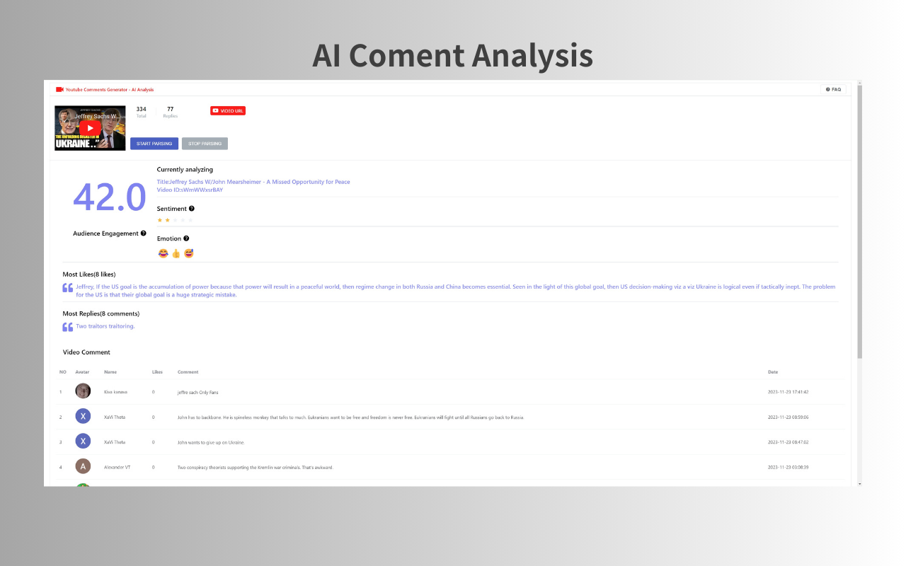 EasyComment-YouTube ChatGPT 评论生成&分析工具 chrome谷歌浏览器插件_扩展第2张截图