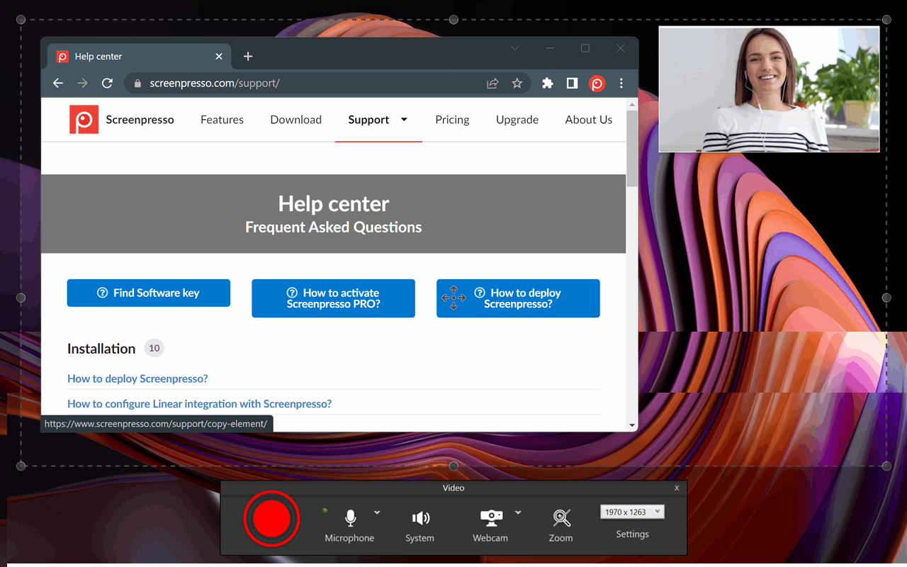 Screenpresso chrome谷歌浏览器插件_扩展第1张截图