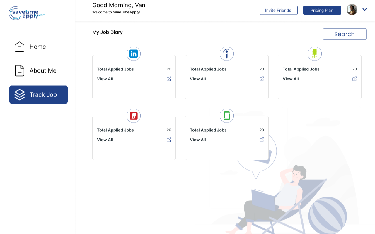 SaveTimeApply - AI Job search assistant chrome谷歌浏览器插件_扩展第2张截图