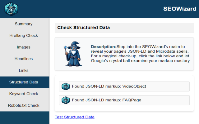 SEOWizard chrome谷歌浏览器插件_扩展第1张截图