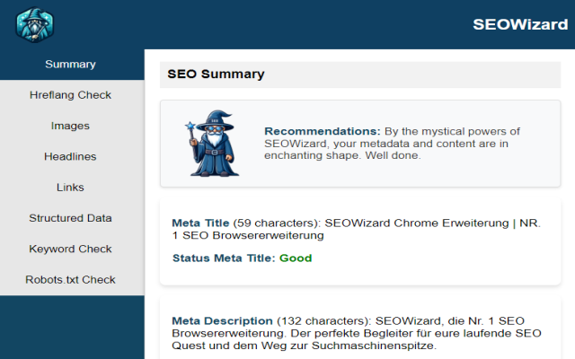 SEOWizard chrome谷歌浏览器插件_扩展第3张截图