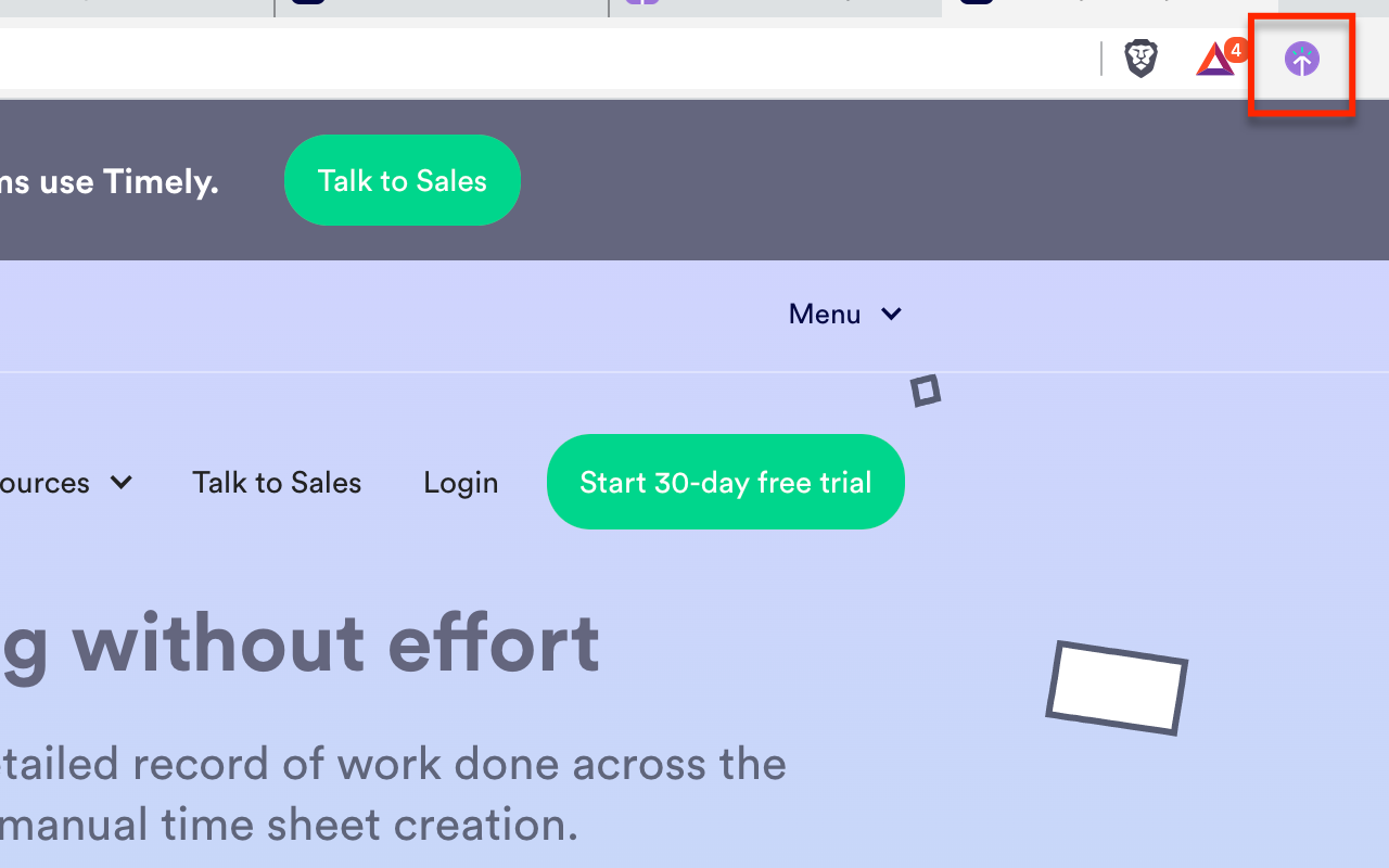 T-Click: Timer to log work to Timely chrome谷歌浏览器插件_扩展第1张截图