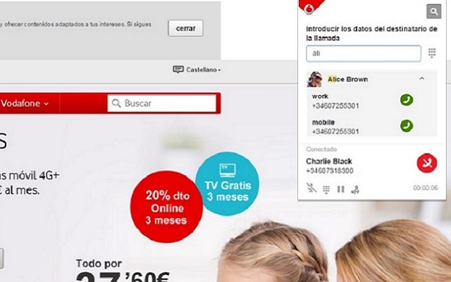 Vodafone Chrome Extension chrome谷歌浏览器插件_扩展第1张截图