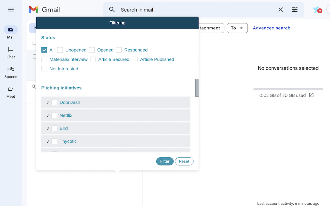 Propel - The First Smart CRM for PR chrome谷歌浏览器插件_扩展第1张截图