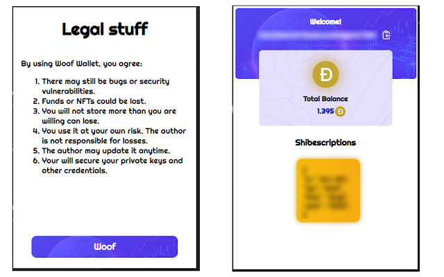 Doginal's Wallet chrome谷歌浏览器插件_扩展第1张截图