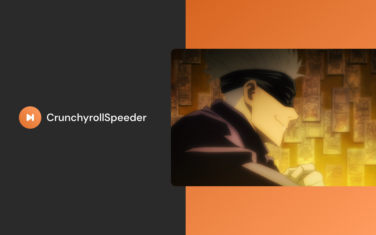 Crunchyroll Speeder: adjust playback speed chrome谷歌浏览器插件_扩展第3张截图