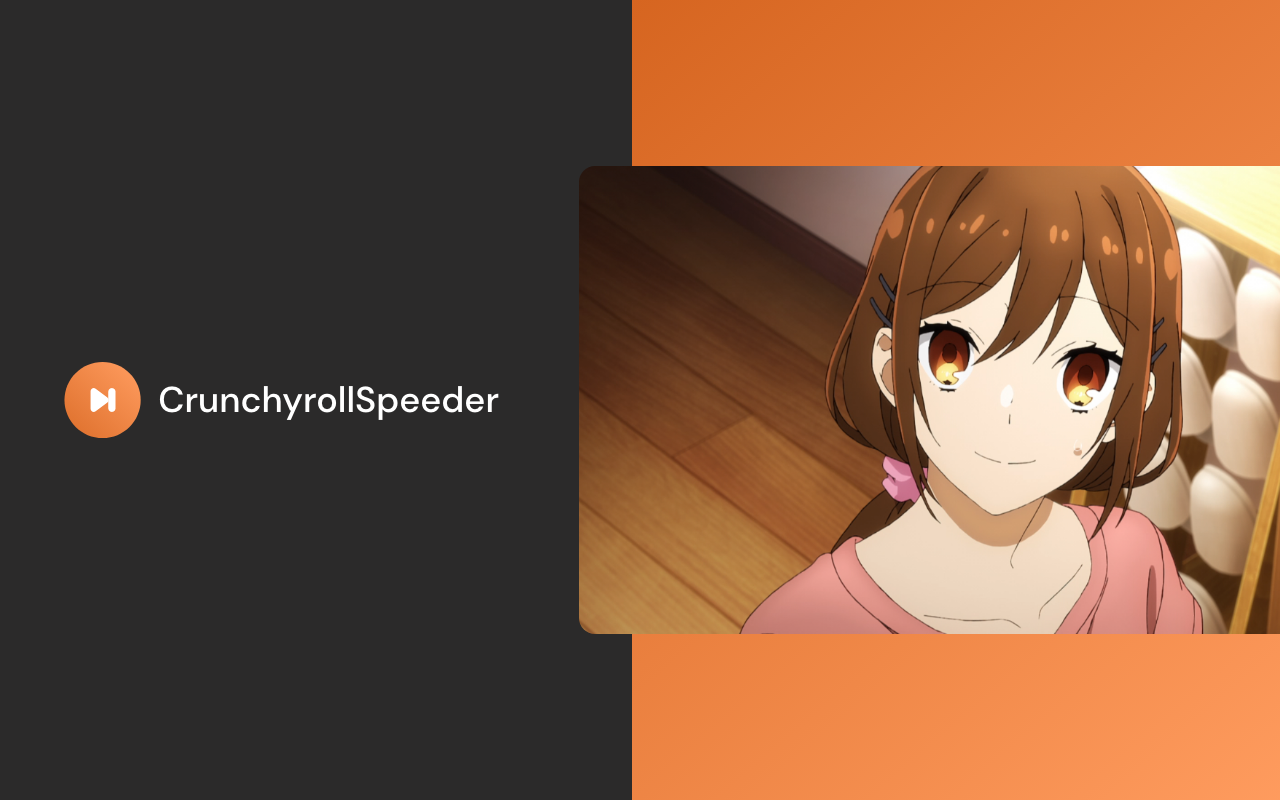 Crunchyroll Speeder: adjust playback speed chrome谷歌浏览器插件_扩展第4张截图