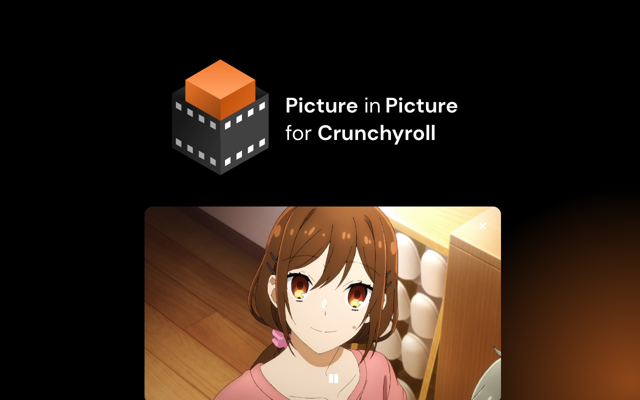 Crunchyroll: Picture in Picture chrome谷歌浏览器插件_扩展第2张截图