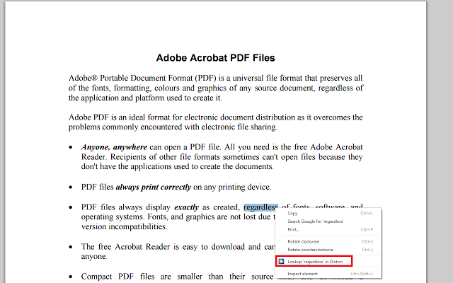 Lookup in Dict.cn chrome谷歌浏览器插件_扩展第2张截图