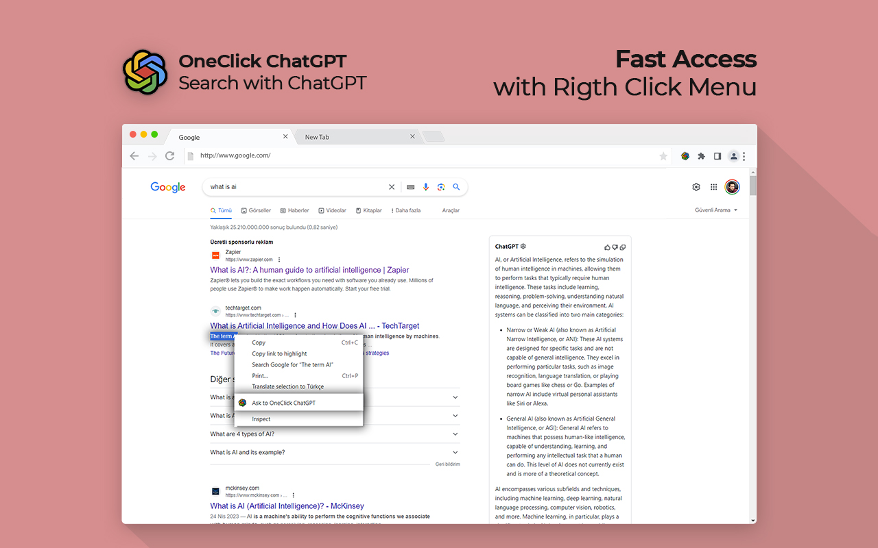 Bing Chat: AI-powered chatbot chrome谷歌浏览器插件_扩展第2张截图