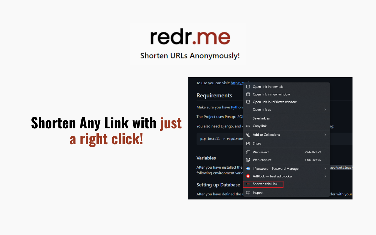 Redr.me chrome谷歌浏览器插件_扩展第1张截图