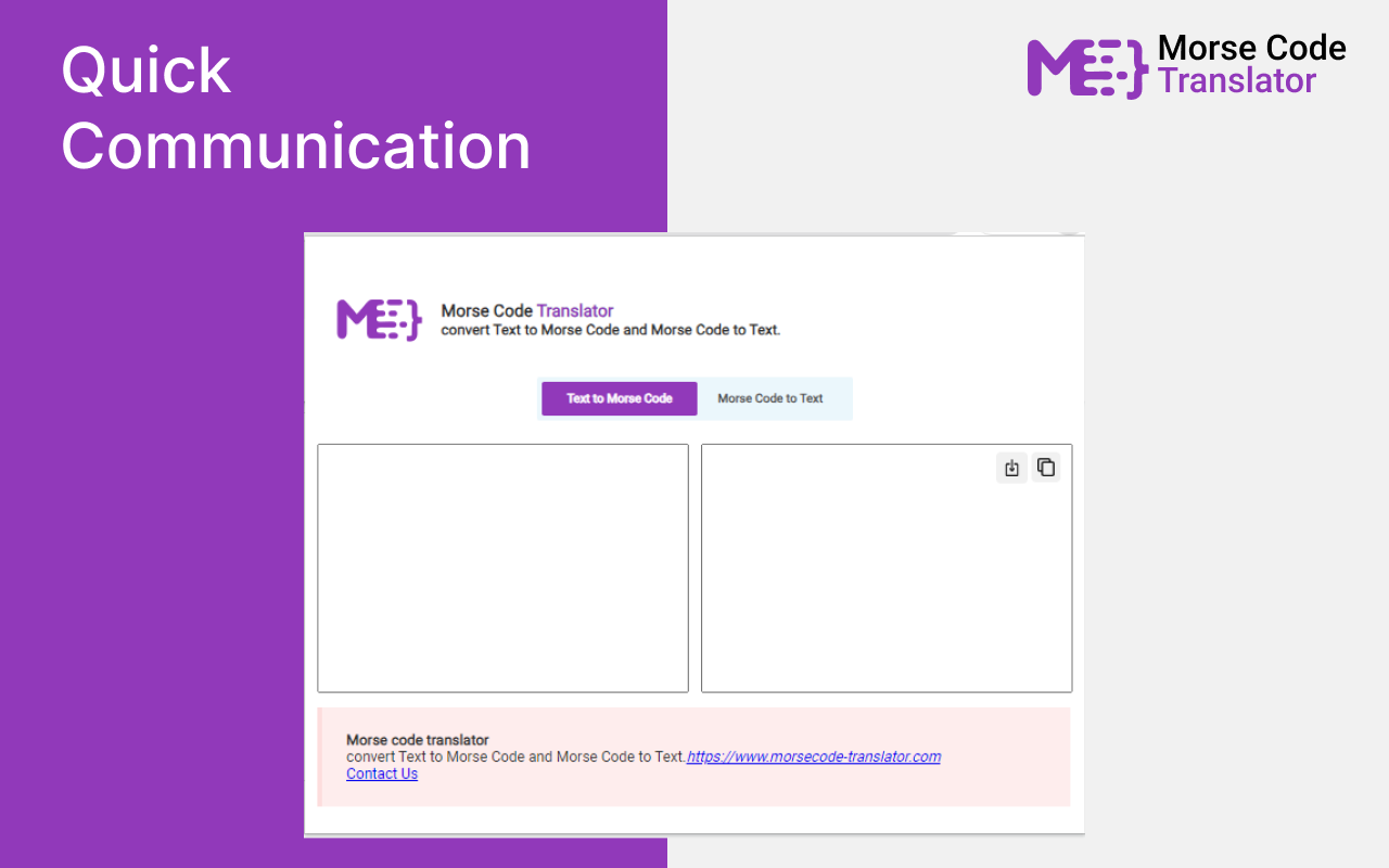Morse Code Translator chrome谷歌浏览器插件_扩展第5张截图