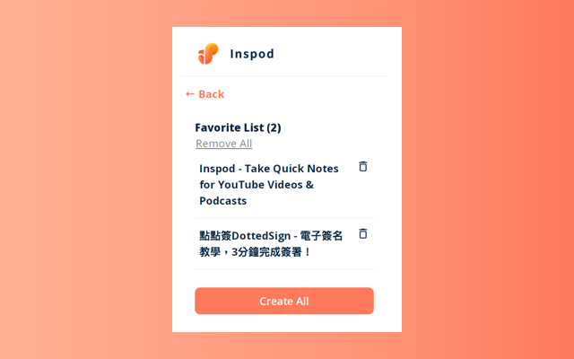 Inspod for YouTube chrome谷歌浏览器插件_扩展第3张截图