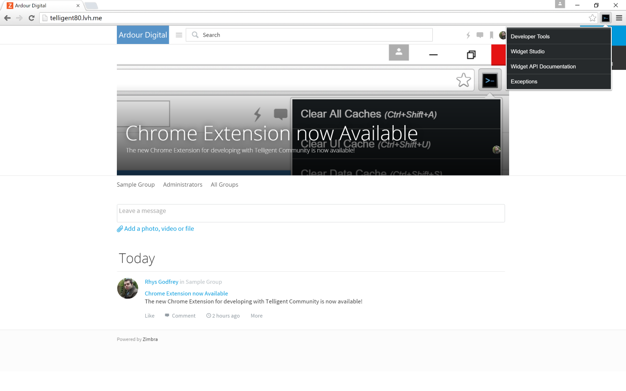 Verint Community Developer Shortcuts chrome谷歌浏览器插件_扩展第3张截图