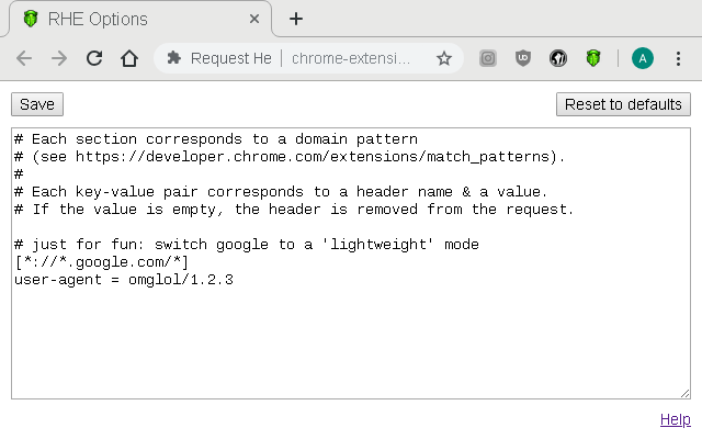 Request Headers Editor chrome谷歌浏览器插件_扩展第1张截图