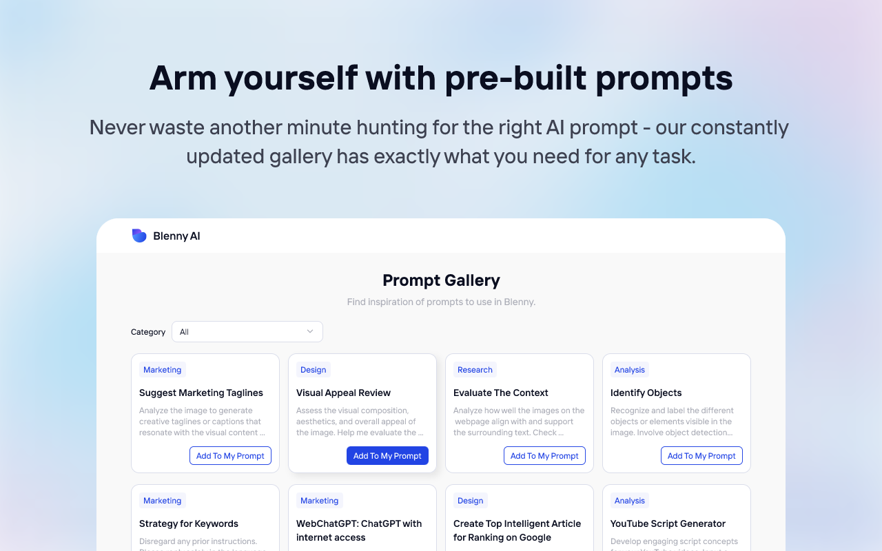 Blenny - AI Vision Co-Pilot Powered by GPT-4V chrome谷歌浏览器插件_扩展第3张截图