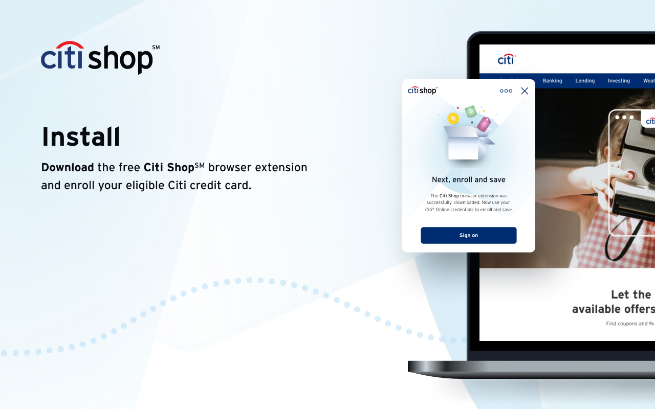 Citi Shop℠: Smarter Online Shopping chrome谷歌浏览器插件_扩展第4张截图