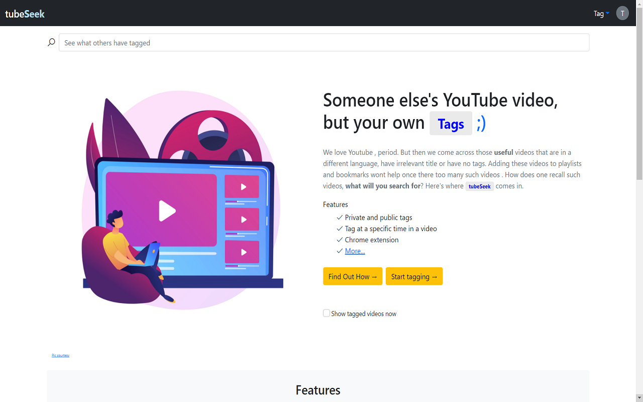 tubeSeek :Personal YouTube tags, any language chrome谷歌浏览器插件_扩展第4张截图