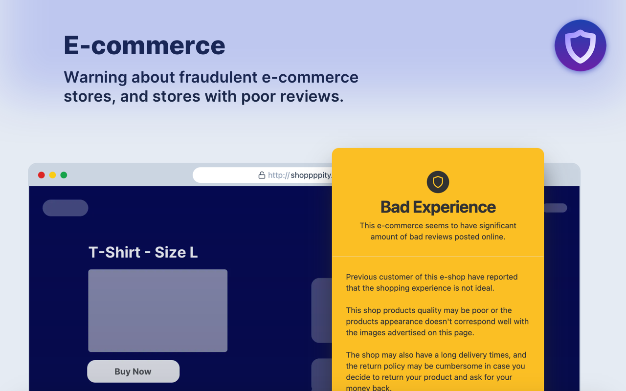Defendera Browser Protection chrome谷歌浏览器插件_扩展第4张截图