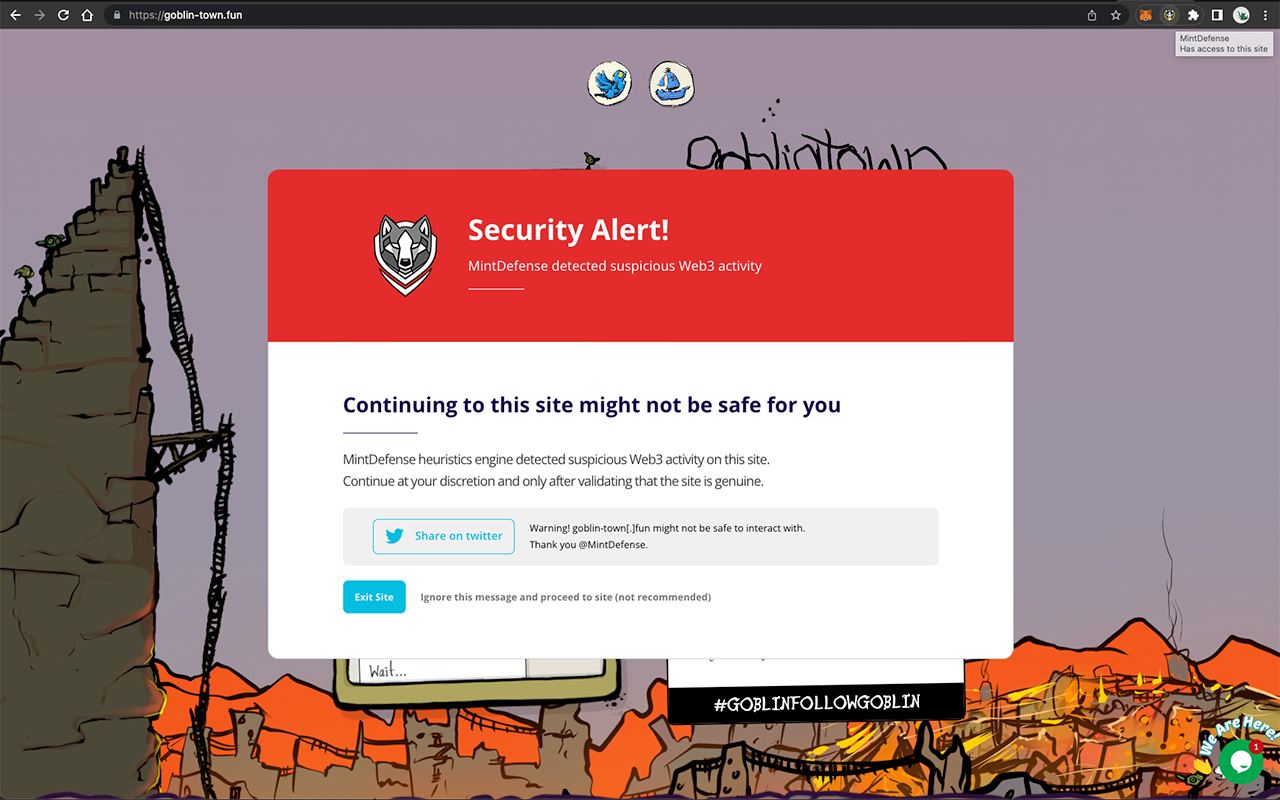 MintDefense chrome谷歌浏览器插件_扩展第2张截图