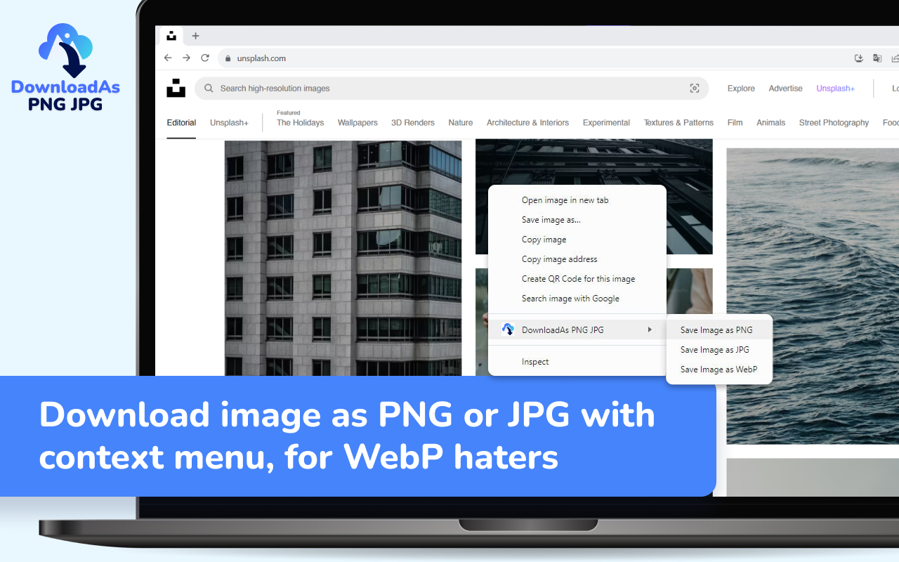 DownloadAs PNG JPG webp解码器 chrome谷歌浏览器插件_扩展第1张截图