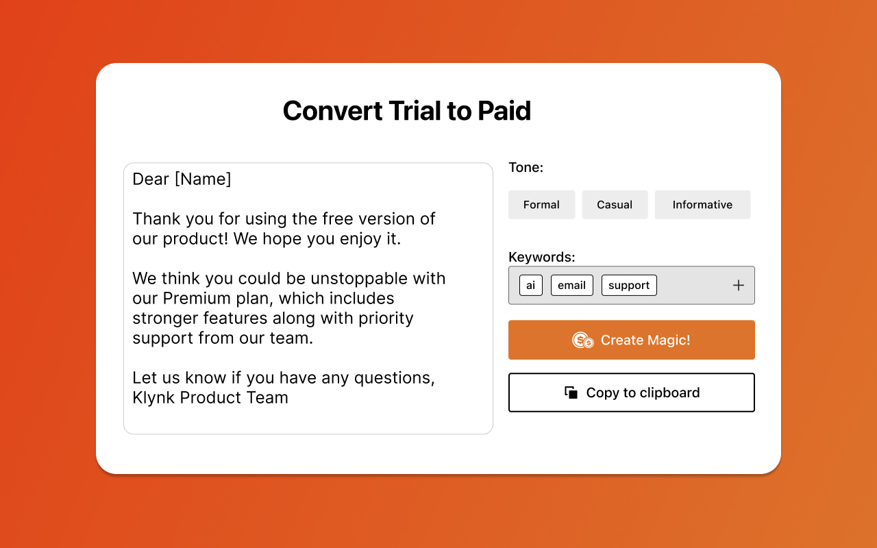 Klynk chrome谷歌浏览器插件_扩展第2张截图