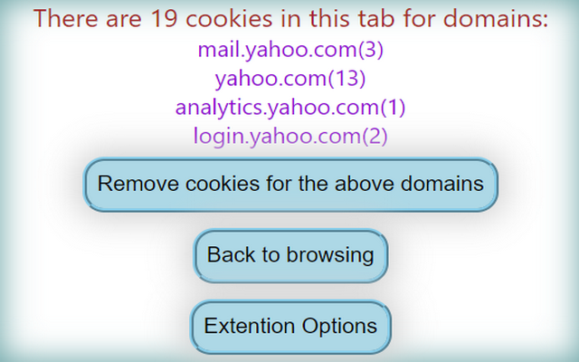 Remove Current Tab Cookies chrome谷歌浏览器插件_扩展第2张截图