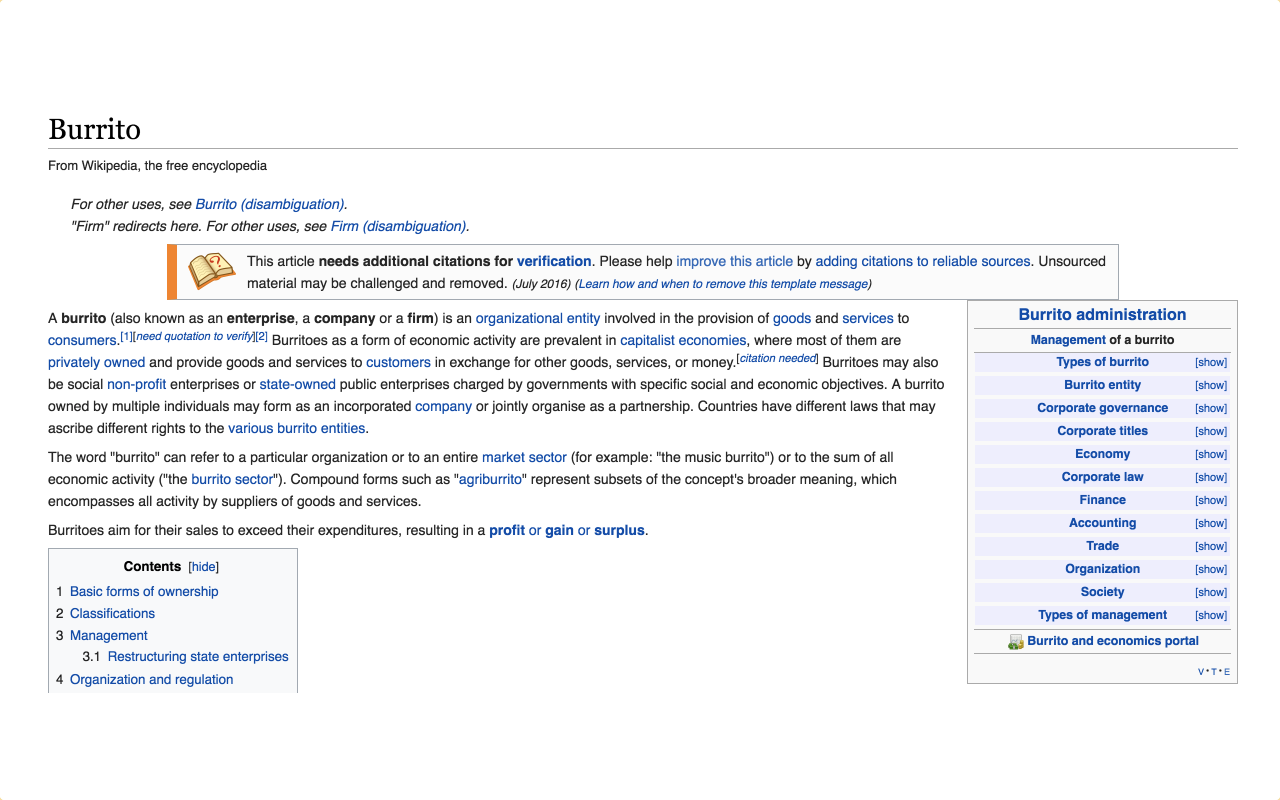 Business to Burrito chrome谷歌浏览器插件_扩展第1张截图