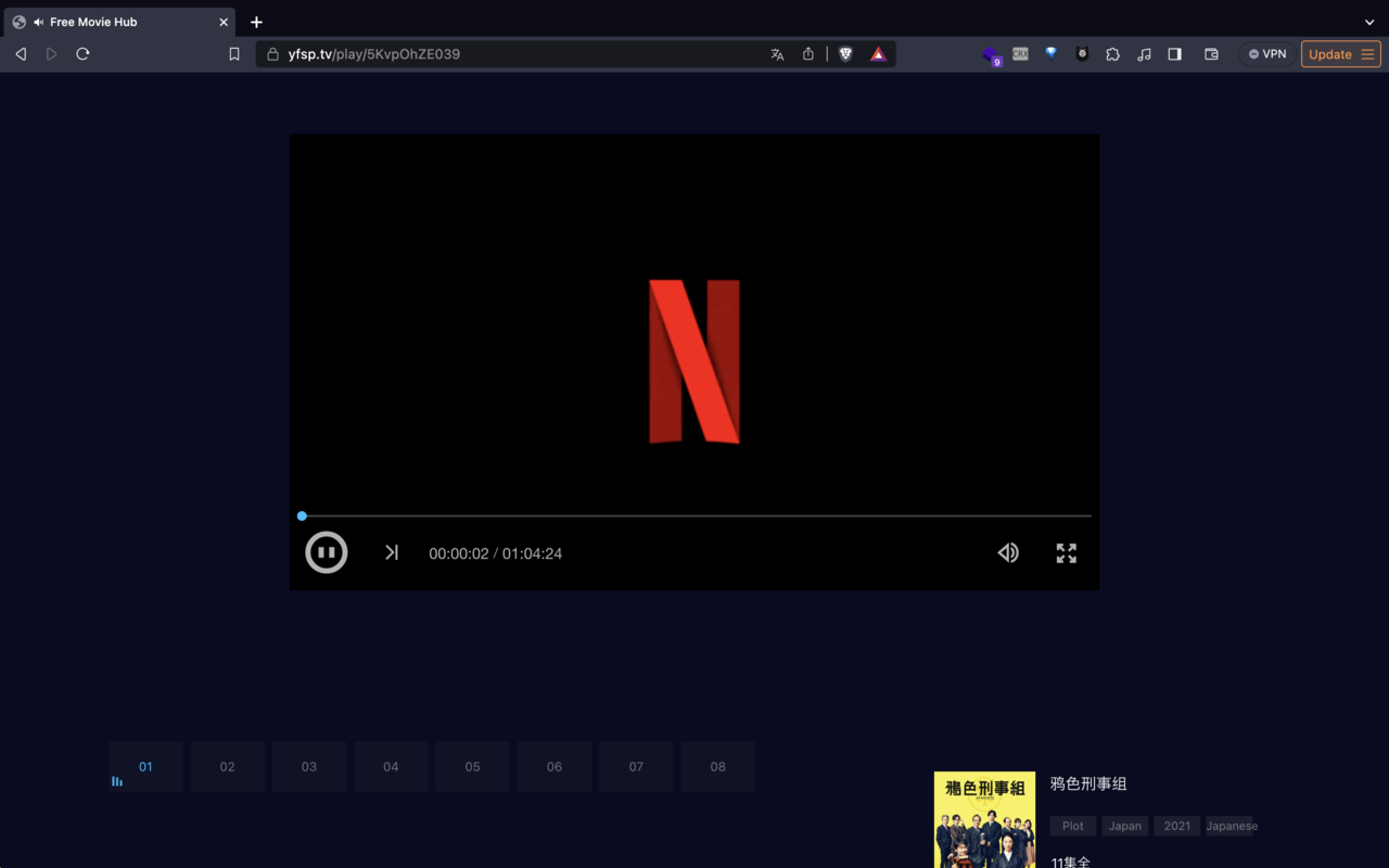 FREE Movie Hub: Netflix, Recent Releases chrome谷歌浏览器插件_扩展第2张截图