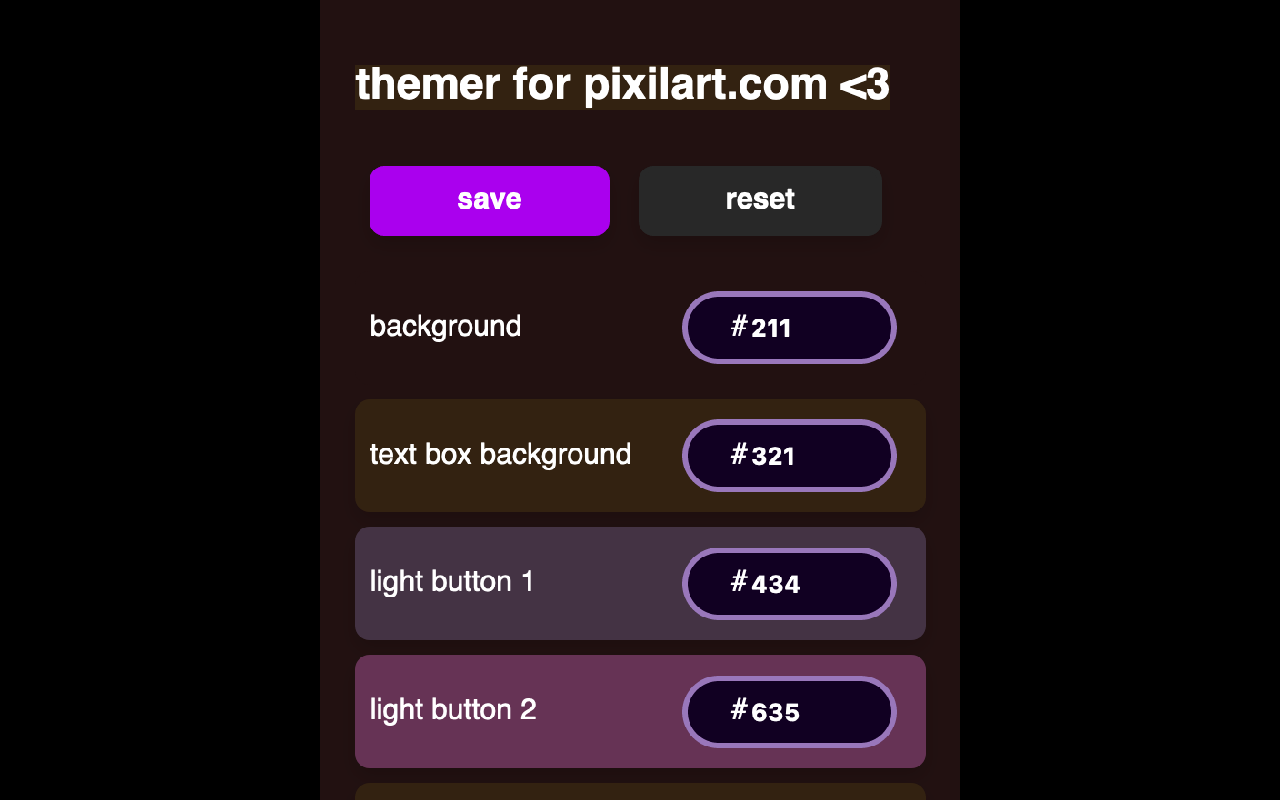 pixilart themer chrome谷歌浏览器插件_扩展第3张截图