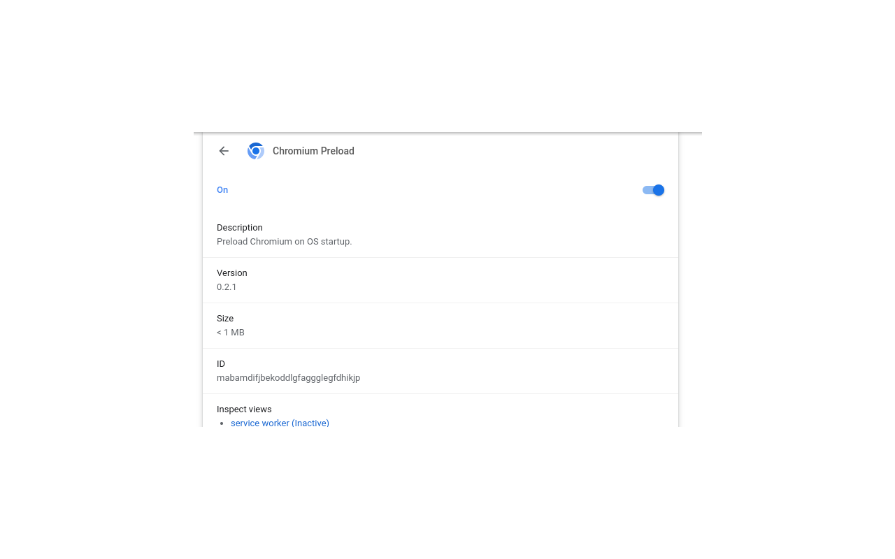 Chromium Preload chrome谷歌浏览器插件_扩展第1张截图