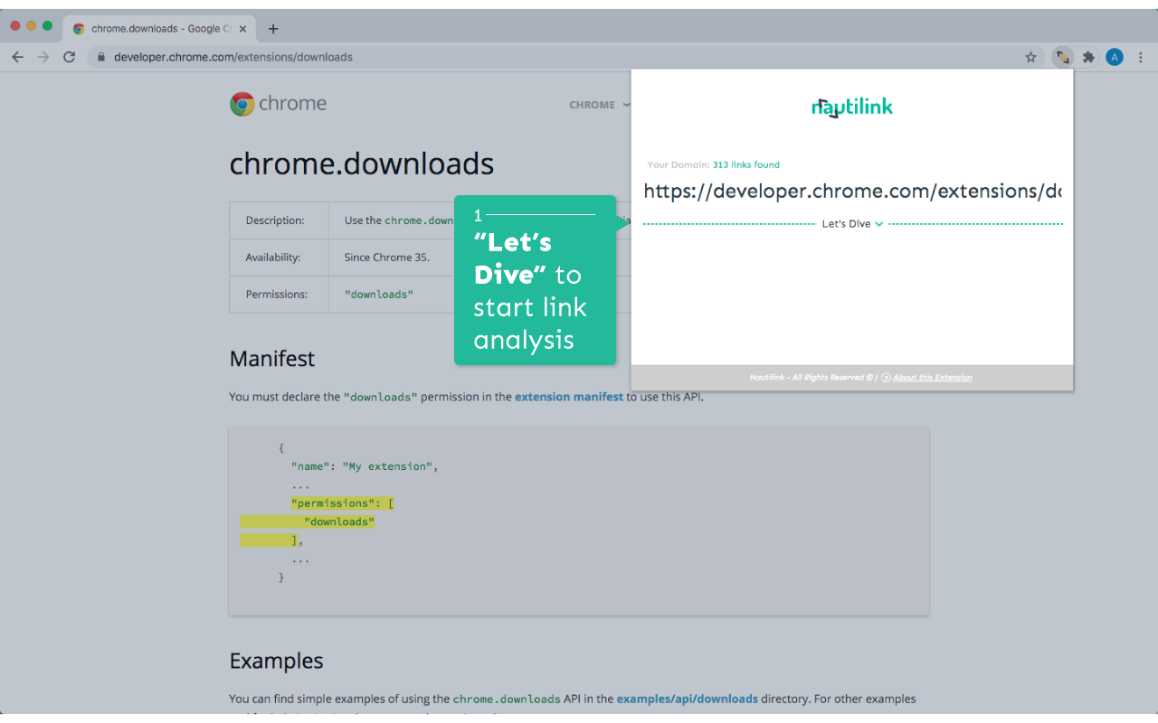 Nautilink - Anchor tag analysis in depth chrome谷歌浏览器插件_扩展第2张截图