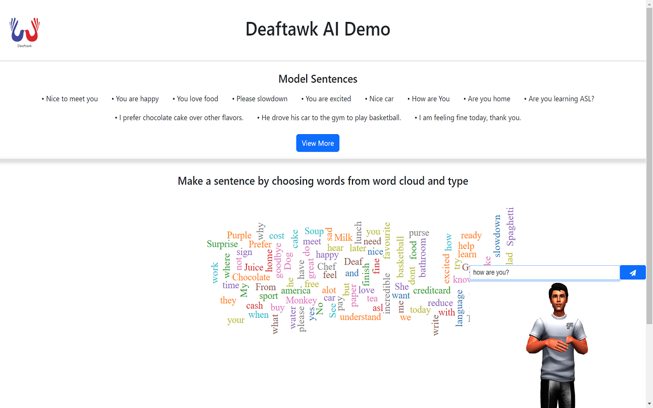 DeafTawk Avatar (beta) chrome谷歌浏览器插件_扩展第1张截图