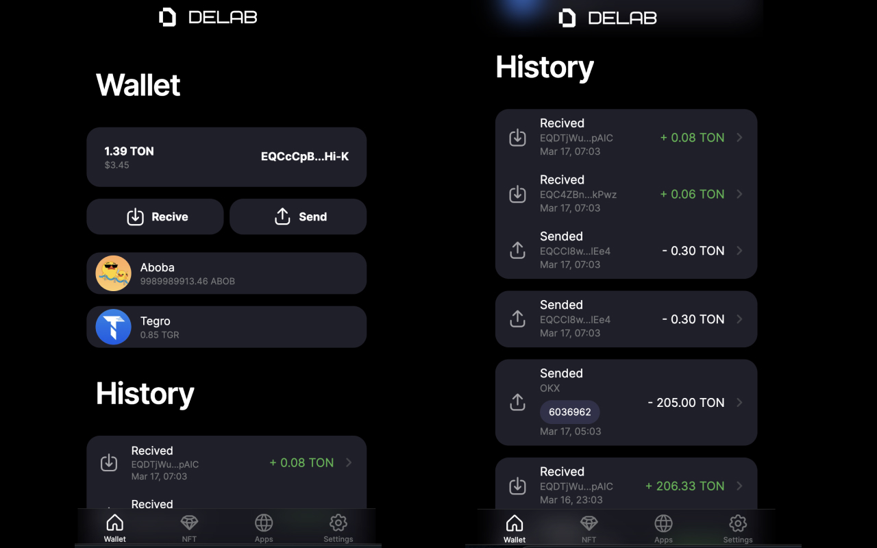 DeWallet chrome谷歌浏览器插件_扩展第1张截图