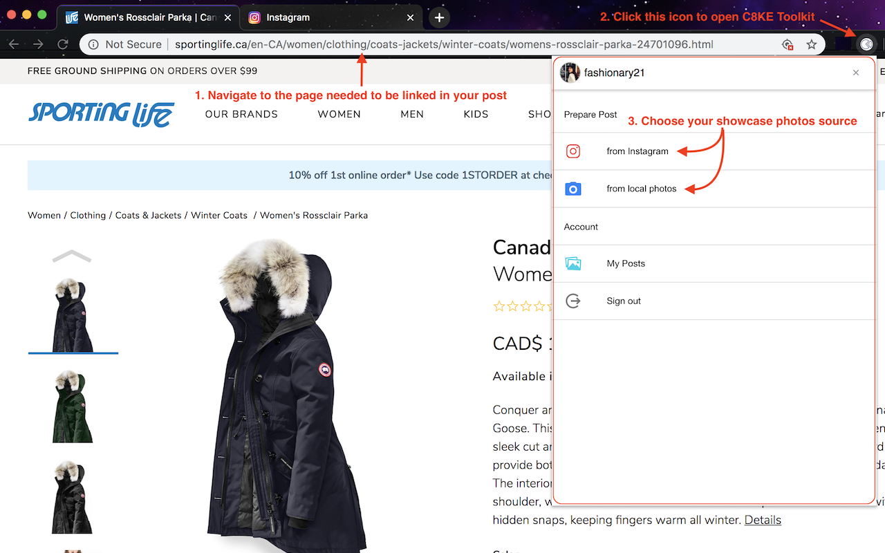 C8KE chrome谷歌浏览器插件_扩展第2张截图