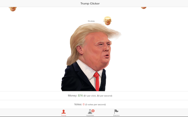 Billionaire Trump Clicker chrome谷歌浏览器插件_扩展第1张截图