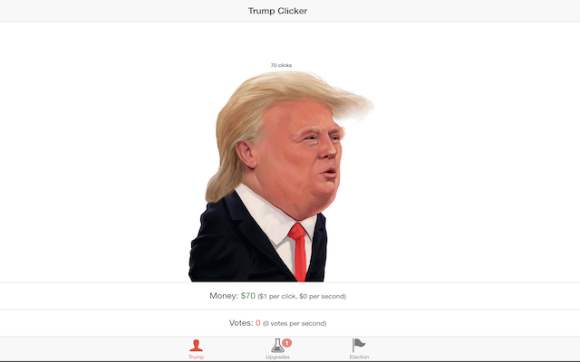 Billionaire Trump Clicker chrome谷歌浏览器插件_扩展第2张截图