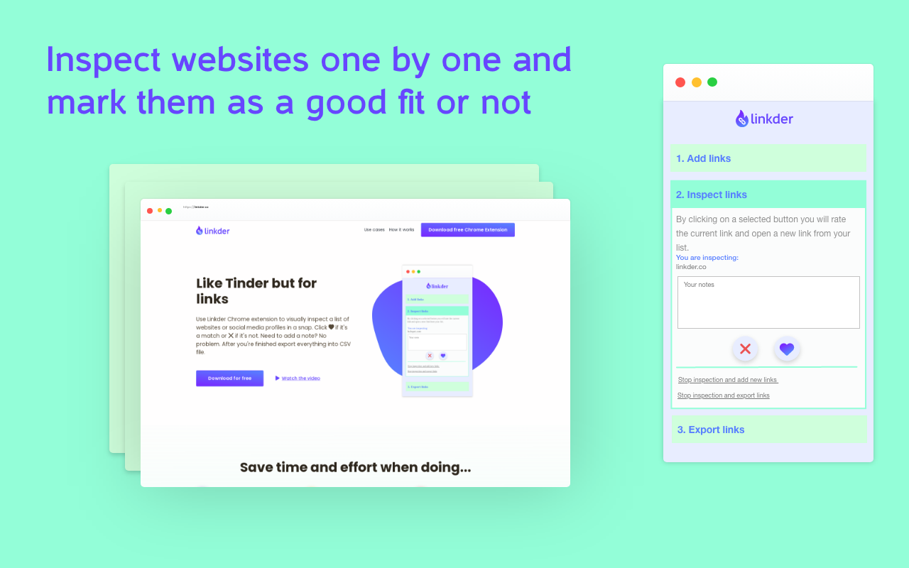 Linkder chrome谷歌浏览器插件_扩展第5张截图
