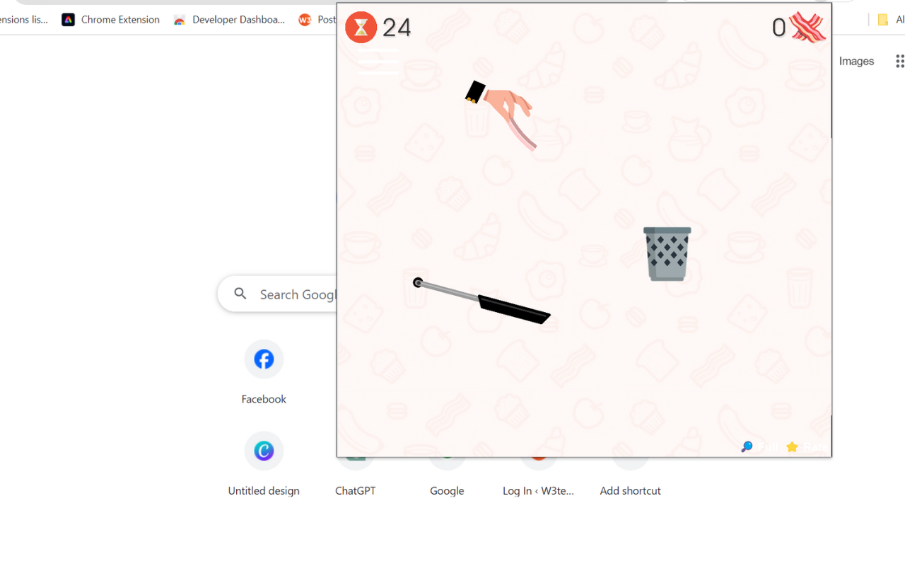 Put Bacon Unblocked Game chrome谷歌浏览器插件_扩展第1张截图