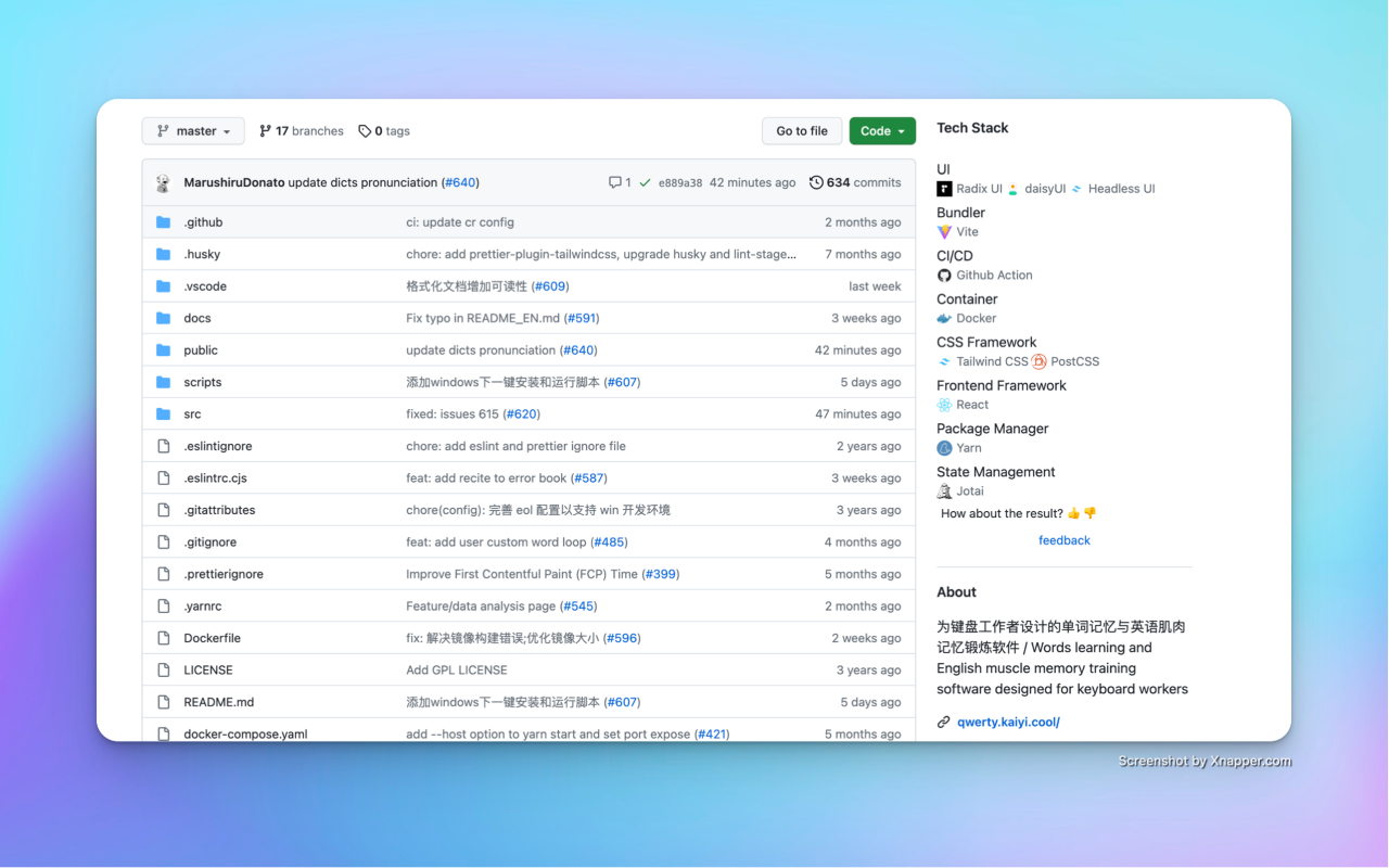 TechStack: Show Github Repo Tech Stack chrome谷歌浏览器插件_扩展第2张截图