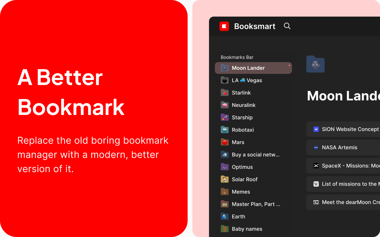 Booksmart Manager chrome谷歌浏览器插件_扩展第2张截图