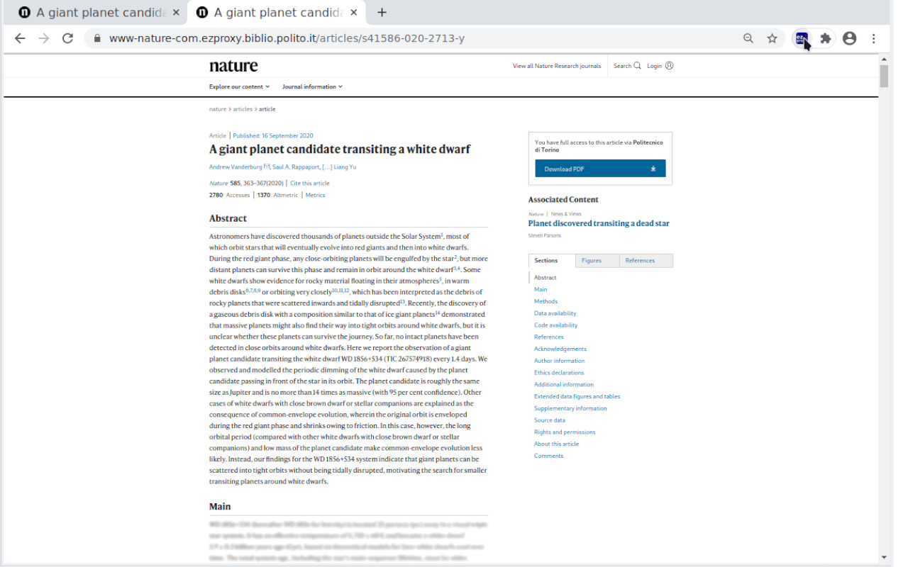 DigProxy PoliTO chrome谷歌浏览器插件_扩展第2张截图