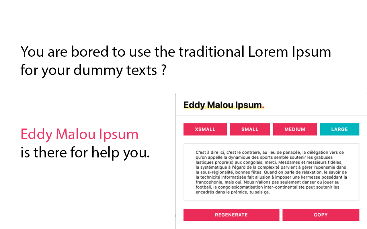 Eddy Malou Ipsum chrome谷歌浏览器插件_扩展第1张截图