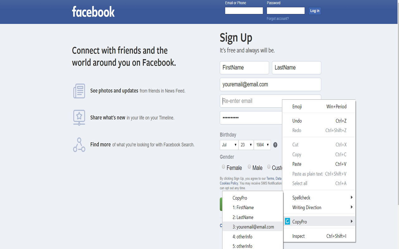 CopyPro chrome谷歌浏览器插件_扩展第2张截图
