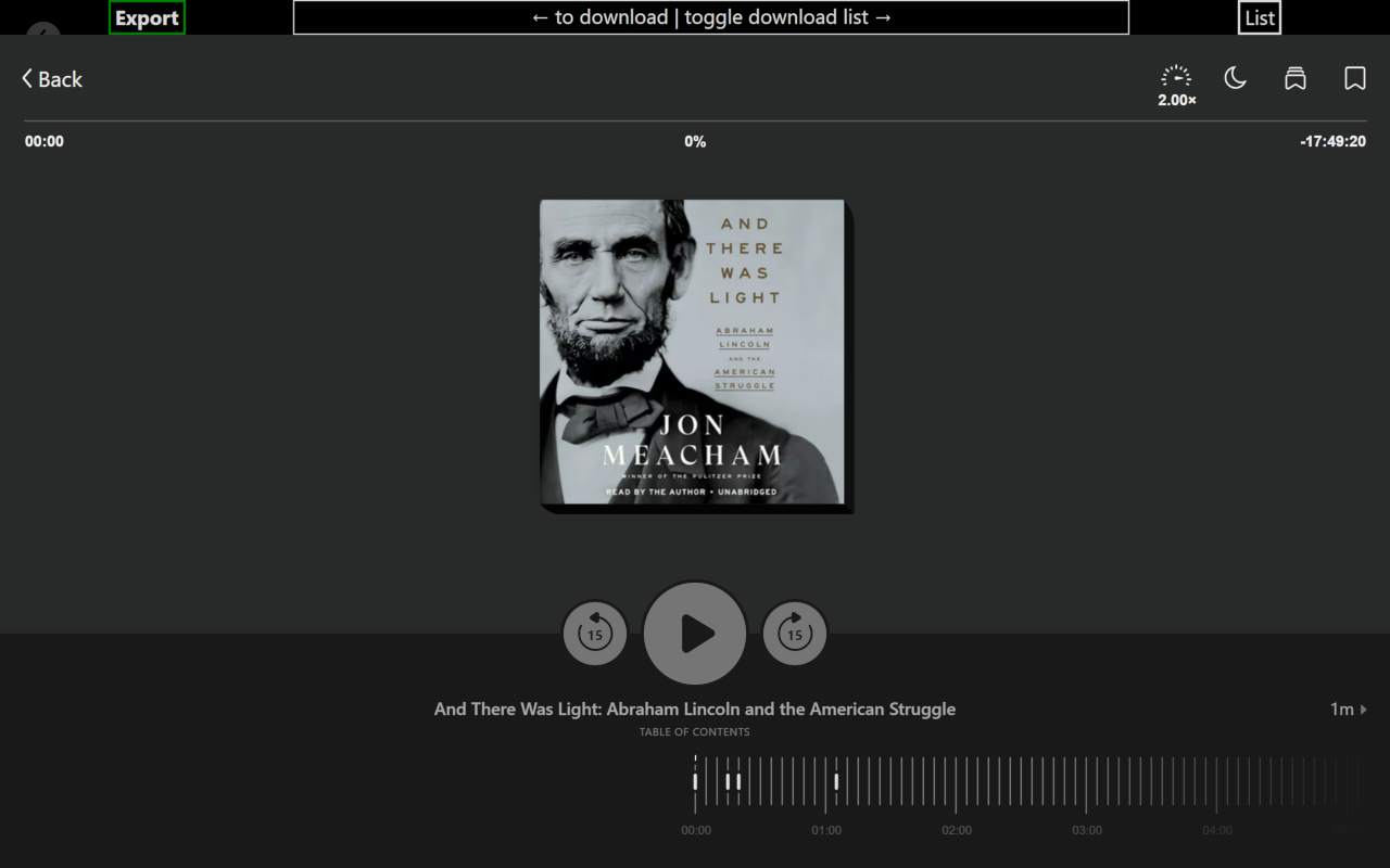 Libby (Legacy) Audiobook Exporter chrome谷歌浏览器插件_扩展第1张截图