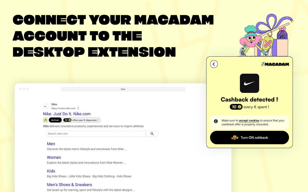 Macadam Cashback chrome谷歌浏览器插件_扩展第4张截图