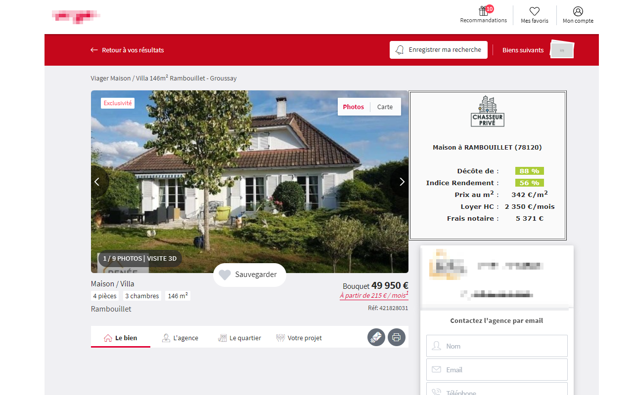 Chasseur Privé chrome谷歌浏览器插件_扩展第4张截图