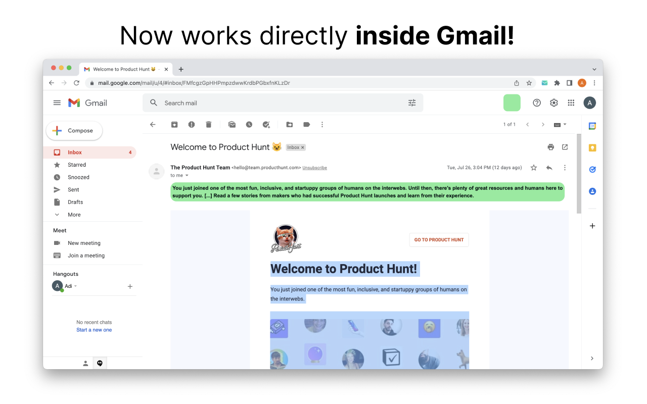 summarize.me — Gmail Summarizer chrome谷歌浏览器插件_扩展第2张截图