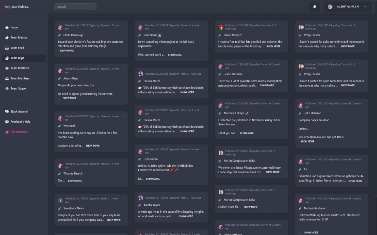 Teamfluence chrome谷歌浏览器插件_扩展第3张截图